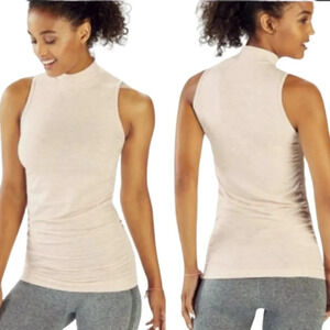 Fabletics Kathie Tunic Tank, Size Large,‎ Pale-Pink, Sleeveless, New with Tags